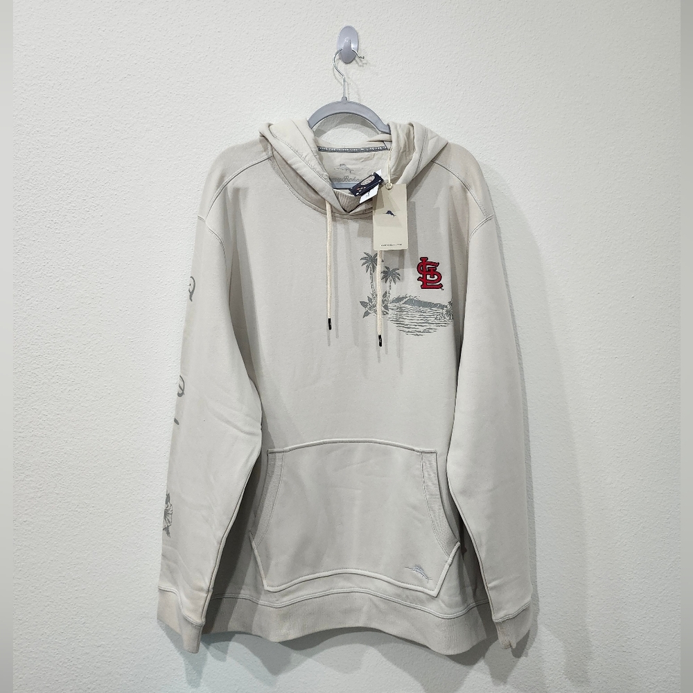 Tommy Bahama STL Cardinals Island Zone Fleece Hoodie Sweatshirt Men's Size 3XL